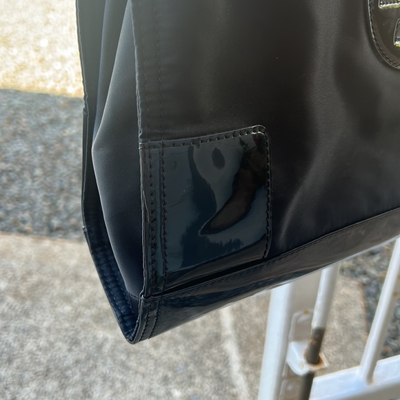 Tory Burch nylon handbag should bag purse black - Picture 6 of 16